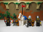 (O5 / 47) LEGO 4x Bull Knight + Horse Castle Knight 6067 6077 6080 6081 6086
