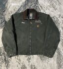 Vintage Carhartt J97 MOS Detroit Jacket Men's Size 2XL TALL Green