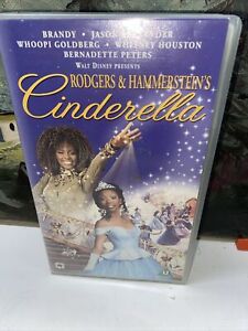 Disney Rodgers & Hammerstein's Cinderella VHS Tape Video Film Whoopi Goldberg v1