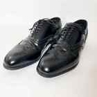 Florsheim Lexington Wingtip Oxford Dress Shoes Men's Size 9.5 D Black 17066-01