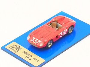 1/43 Factory Built DSA 018 Ferrari 857S Giro D' Sicilia 1956 - BBR Quality