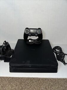 Sony PlayStation 4 Slim PS4 1TB CUH-2215B w/ Power Cords,  Controller/dock