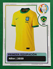 2021 EM Copa America #186 OFFICIAL BRAZIL SOCCER JERSEY Sticker Promo