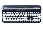 YUNZII ACTTO B503 Wireless Typewriter Keyboard, Retro Bluetooth Keyboard With...