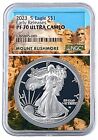 2023 S 1oz Silver Eagle Proof NGC PF70 Ultra Cameo Early Releases Rushmore Core