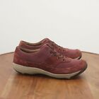 Dansko Womens Hayden Sneakers Lace Up Shoes Red Suede Size 36 EU - 5.5 US
