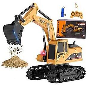 Construction Excavator - Toy Engineering Digger Truck, Remote Excavators