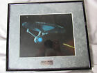 Star Trek ChromArt Enterprise 1701A framed, COA, 14x12 with glass