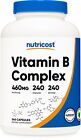 Nutricost High Potency Vitamin B Complex 460mg, 240 _SZ_240 Count (Pack of 1)