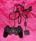🎮 Sony Playstation 2 PS2 Dualshock 2 Analog Wired Black Controller SCPH-10010