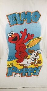 Elmo and His Puppy Beach Bath Towel 51.5” x 28
