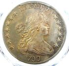 1799 Draped Bust Silver Dollar $1 Coin - Certified PCGS AU55 - $12,500 Value!