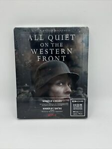 ALL QUIET ON THE WESTERN FRONT (2022) (4K+Blu-ray) Limited Edition Steelbook NEW
