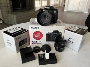 Canon EOS 77D Camera Bundle