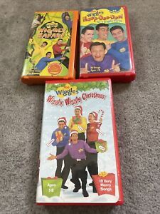 The Wiggles VHS Lot