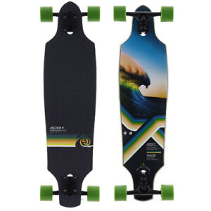 Sector 9 Longboard Complete Roundhouse Roll Drop Through Sidewinder 8.85