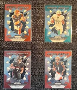 2023 Panini Prizm BREAK Football Insert Complete Your Set You Pick Card