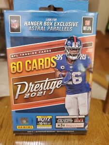 2021 NFL PRESTIGE FOOTBALL HANGER BOX 60 CARDS LOOK FOR DRIP, PORTRAIT PARALLELS