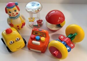 INFANT BABY TOYS LOT OF 6 BEAUTIFUL!