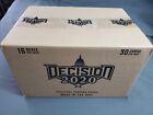 Decision 2020 Factory Sealed Case -  Political Trading Cards - 16 Hobby Boxes 🔥