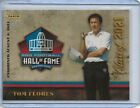 Panini Class of 2021 Tom Flores Hall of Fame card Unsigned Raiders