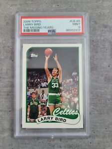 2006 Topps Missing Years #LB-89 Larry Bird PSA 9 Mint Celtics