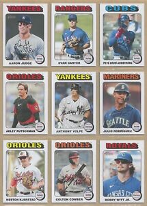2024 TOPPS HERITAGE WHITE BORDER PARALLEL - PICK ANY YOU WANT FROM THE LIST