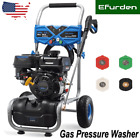 EFURDEN 3500PSI Pressure Washer 2.3GPM Gas Power Washer 209CC with Hose / Wheels