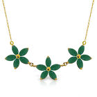 4.2 CTW 14K Solid gold fine Necklace 16-24