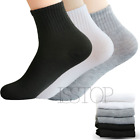 Lot 12 Pairs Mens Womens Ankle/Quarter Crew Socks Sport Casual Cotton Socks US