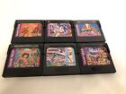 Sega Game Gear Video Game Lot Bundle of 6 Games - Ready to Play
