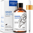 HIQILI 30ml Belly Drainage Ginger Essential Oil 100% Pure Therapy Massage Hair