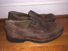 Clarks Collection Men's Leather Slip-on shoe size 9.5 Brown Casual Loafers