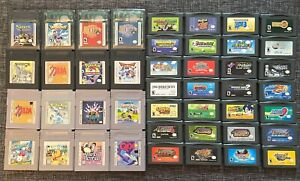 Nintendo Game Boy Games * You Pick * GB / Color / Advance ~ Free Combined Ship