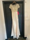 Wedding Gown LABELLA XS  Champagne Beaded Dress