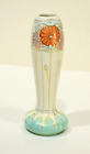 Royal Dux Art Nouveau Bud Vase with Raised Enamel Flowers