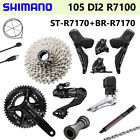 Shimano 105 Di2 Disc R7100 2x12 Speed Groupset R7170 Disc Brake R7150 Derailleur