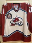 Peter Forsberg Colorado Avalanche 1996 Atanley Cup Jersey CCM Large