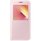 Samsung Galaxy A5 2017 S-View Standing Cover Pink- EF-CA520PPEGWWW