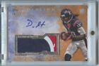 DeAndre Hopkins 2013 Topps Inception Gold Glove Patch Auto /10 Rookie RC Texans