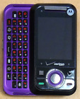 Motorola Rival A455 - Purple and Black ( Verizon ) Rare Cellular Slider Phone