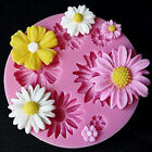 3D Flower Silicone Mold Fondant Cake Decorating Chocolate √ Mould DIY G8L8