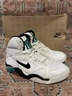 Nike Air Force 180 Mid White Grey Emerald 2012 537330-100 Mens Size 8