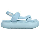 Puma Suede Mayu Summer Platform  Womens Blue Casual Sandals 383379-04