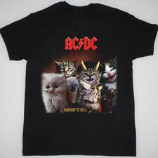 Funny Cat ACDC Gift For Fan Black, Size S-2XL