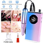 40000RPM Electric Rechargeable Nail Drill Machine Manicure Portable Nail Files