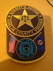 RARE ~ AMELIA COINTY VIRGINIA SHERIFFS OFFICE PATCH BADGE