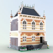 ZITIANYOUBUILD Modular Town Piano Society Building with Stained Glass Windows