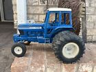 Vintage Ertl Ford 9700 Blue Farm Tractor 1/12 Scale Pressed Steel Made in USA