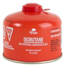Olympia Isobutane Propane Fuel Canister. Easy use for camping. 230G Tin Can